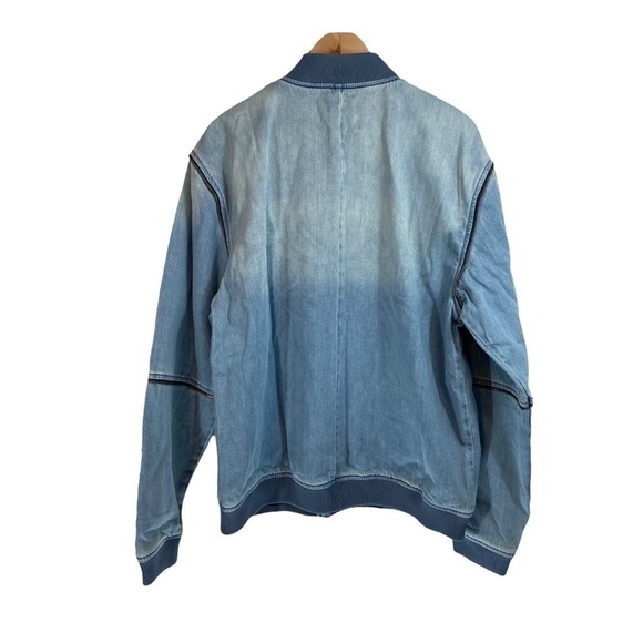Sandrine Rose Zip Bomber in Original NWT - Picture 7 of 11